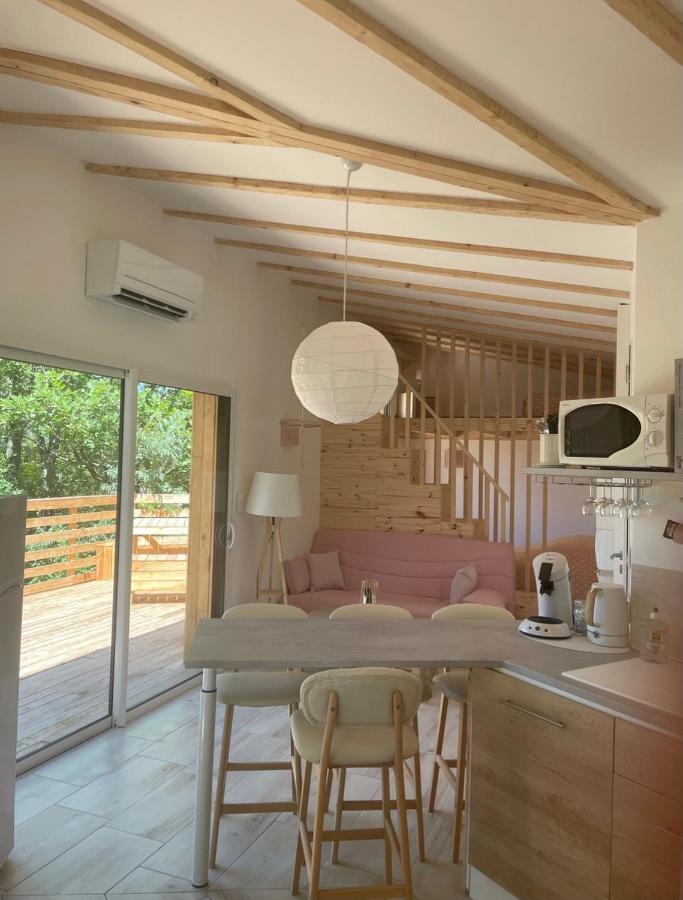 Chalet Cocoon Laroque  Exteriér fotografie
