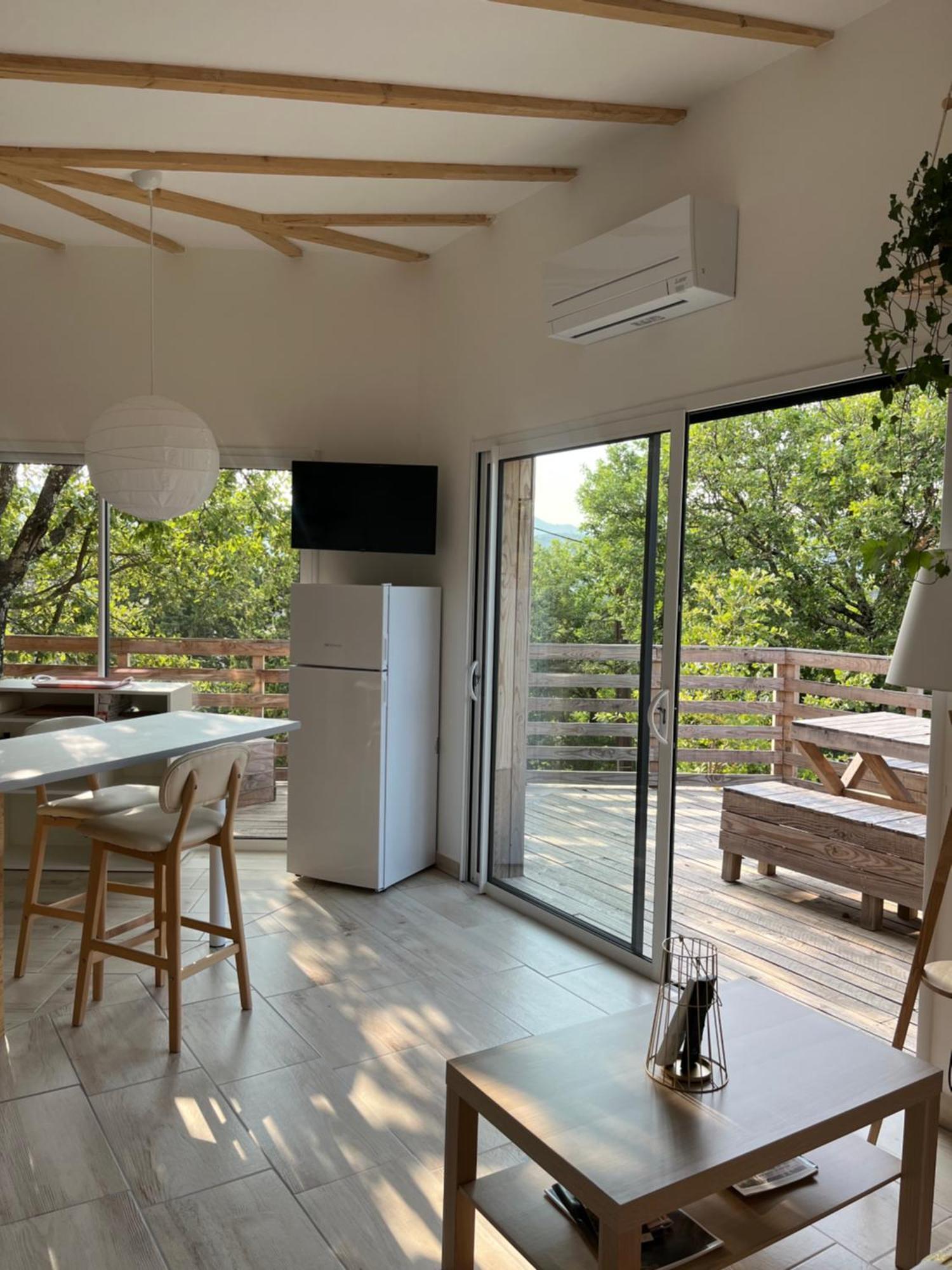 Chalet Cocoon Laroque  Exteriér fotografie